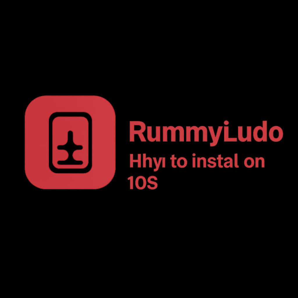 An informative badge for the RummyLudo installation guide.