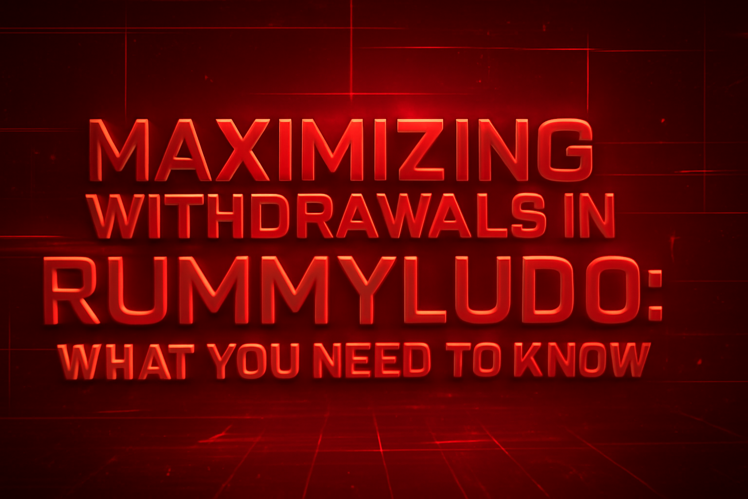 Informational graphic demonstrating how to download the RummyLudo app.