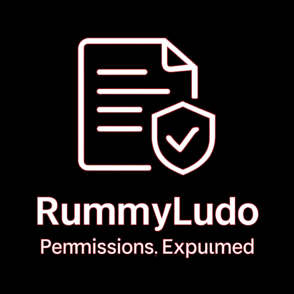 Icon representing RummyLudo permissions guide.