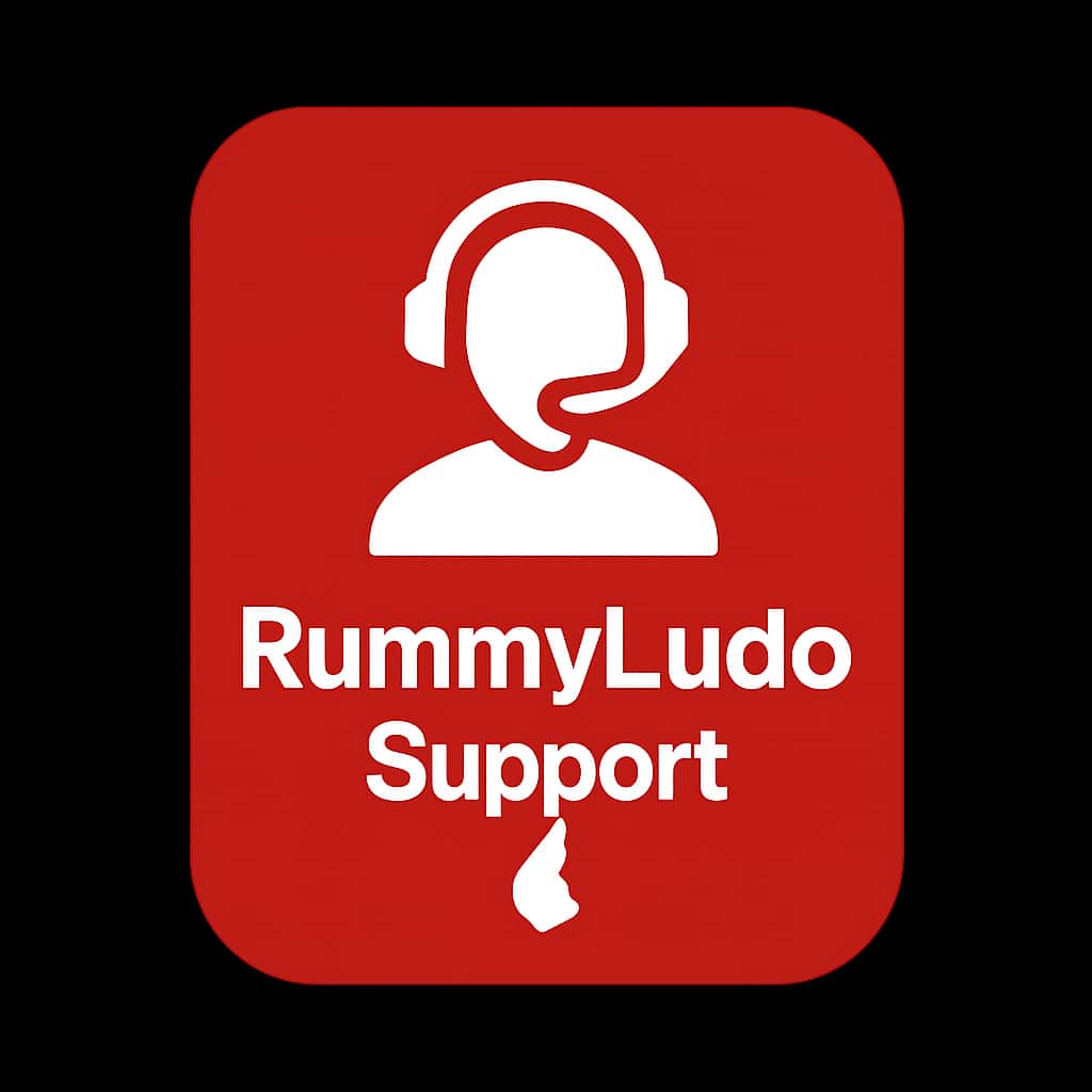 RummyLudo support guide icon.