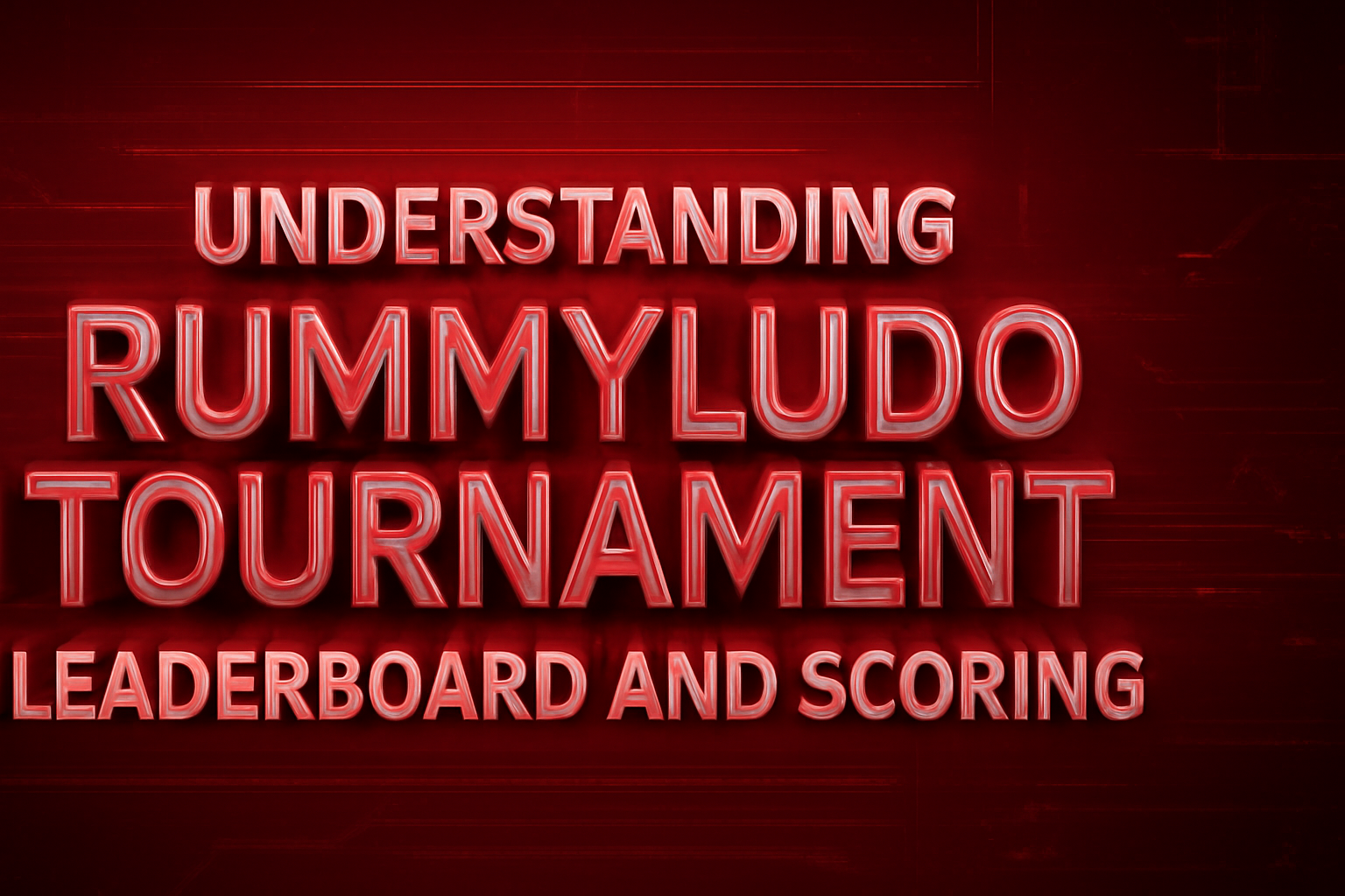 Informational scene featuring app settings for RummyLudo.